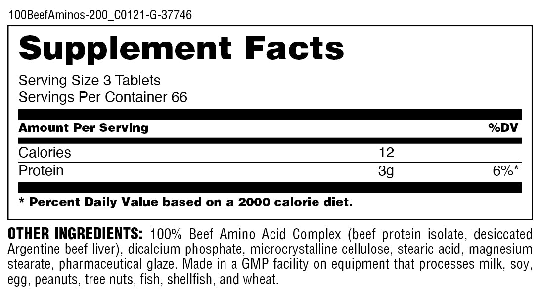 100% Beef Aminos